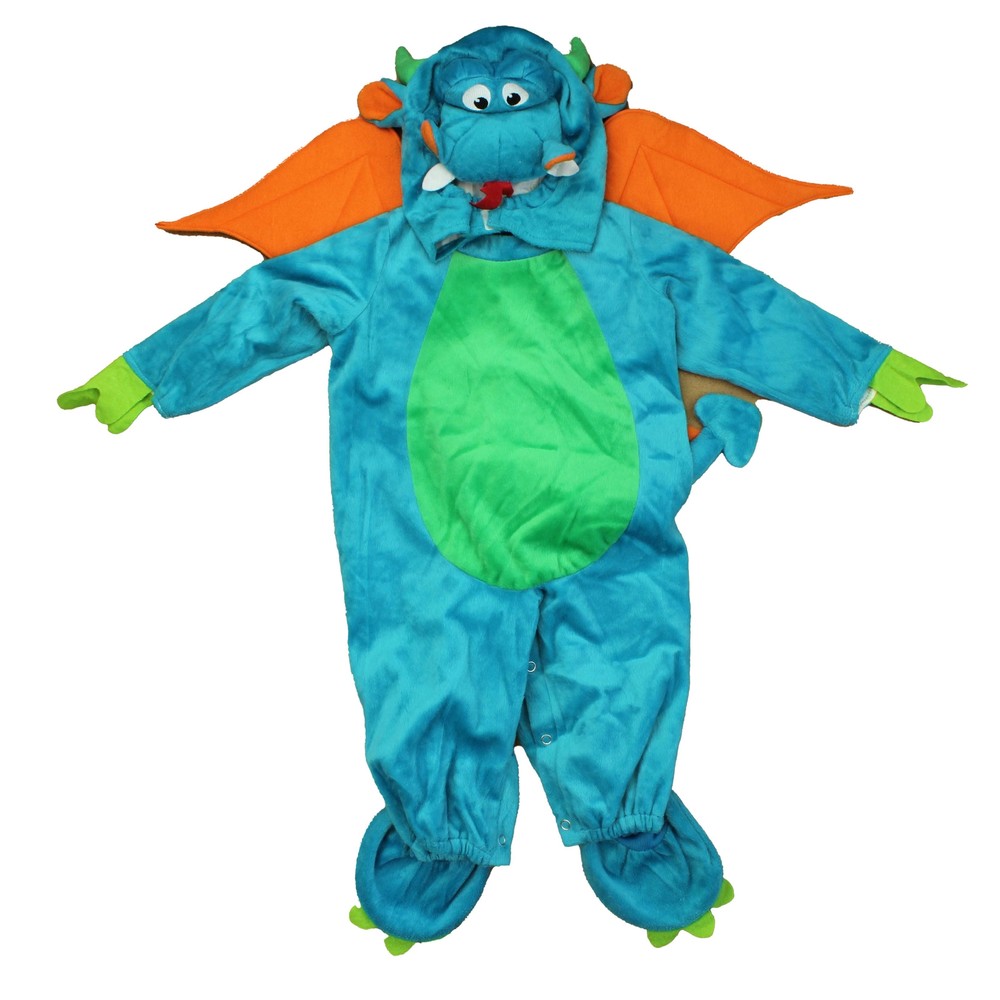 incharacter costumes Unisex Blue | Dragon Costume size: 6-12 Months (S)